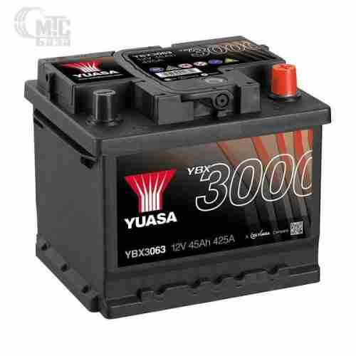 Аккумулятор  Yuasa SMF Battery   [YBX3063] 6СТ-45 Ач R EN425 А 207x175x175мм